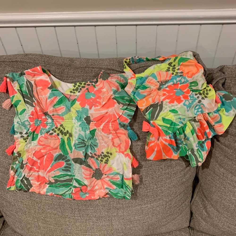 Swim Suit & Cover up 🏖 🌸